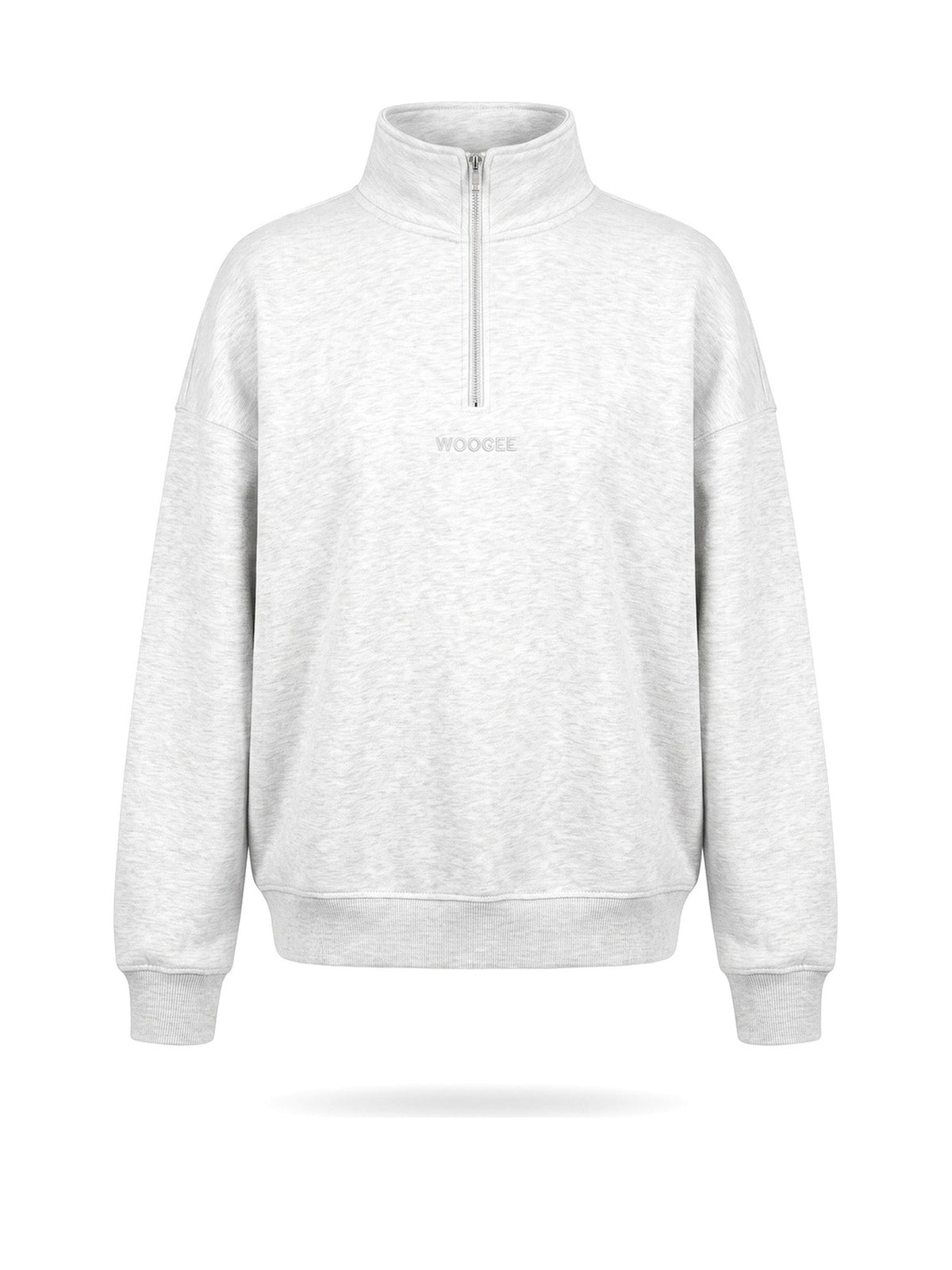 Sweatshirt CLOUD mid-season — Grey Melange — WOOGEE
