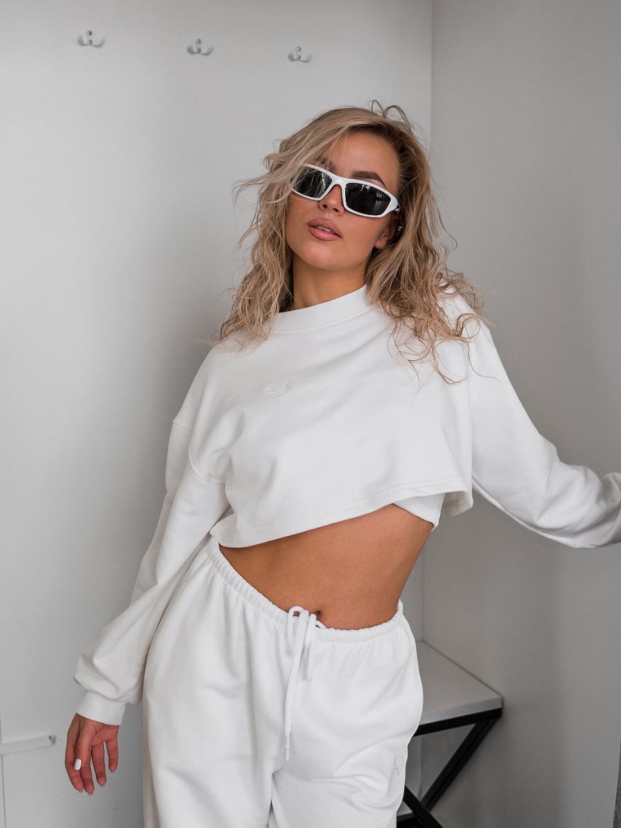 Sweatshirt UNREAL — Milk