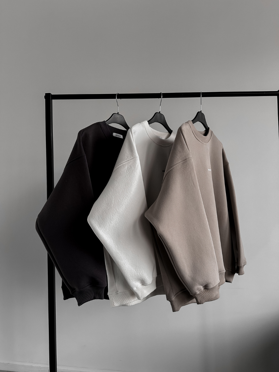 Sweatshirt COSY ( One Size) — Milk