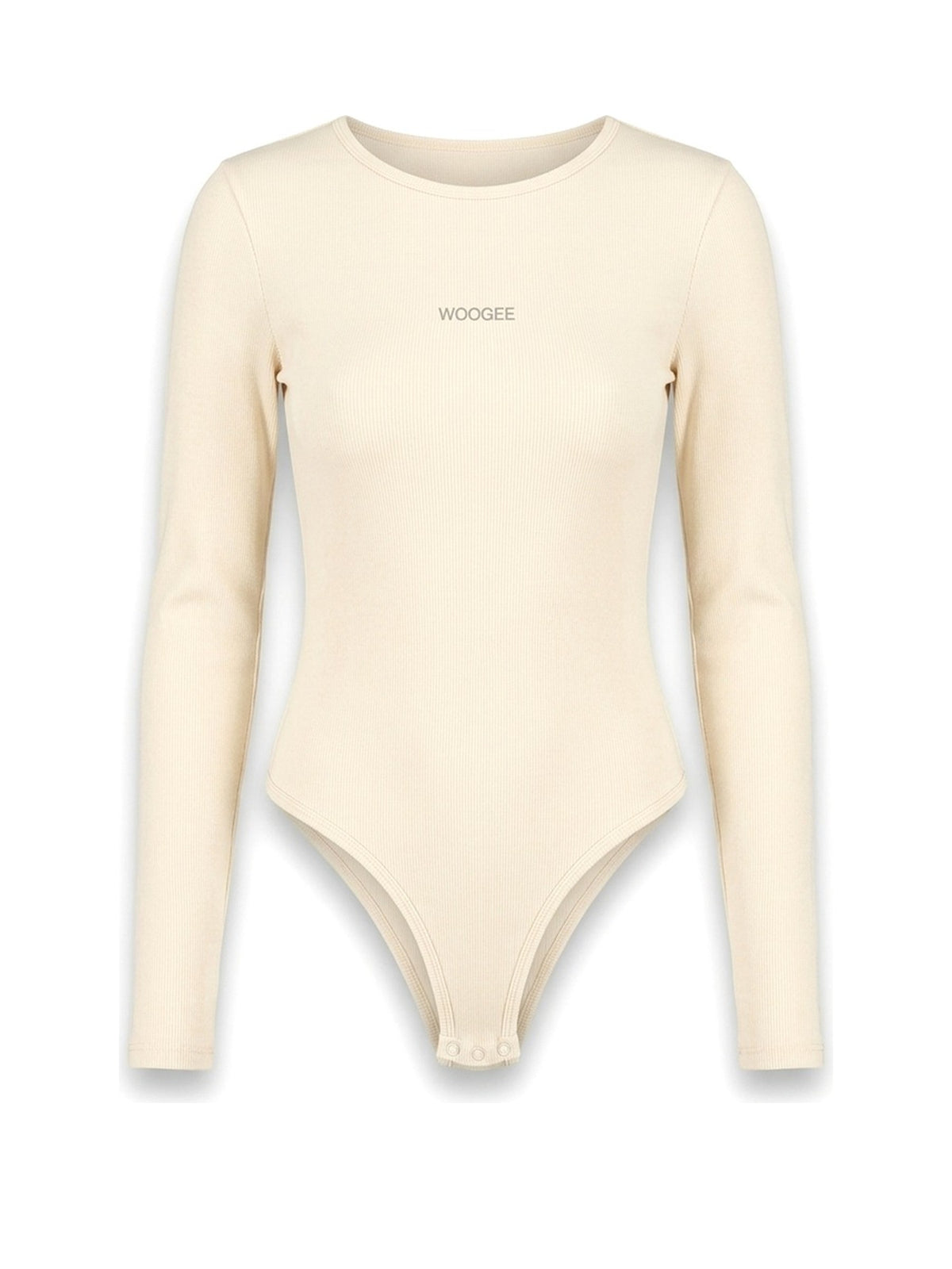 Bodysuit with Sleeves "LOUNGE light" · Cream