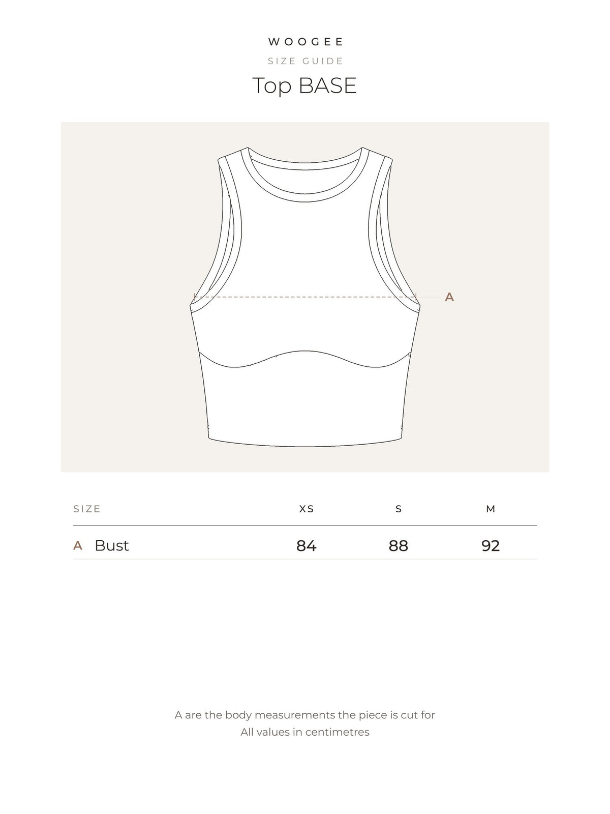Size & fit — Grey Melange — Milk — Black — WOOGEE