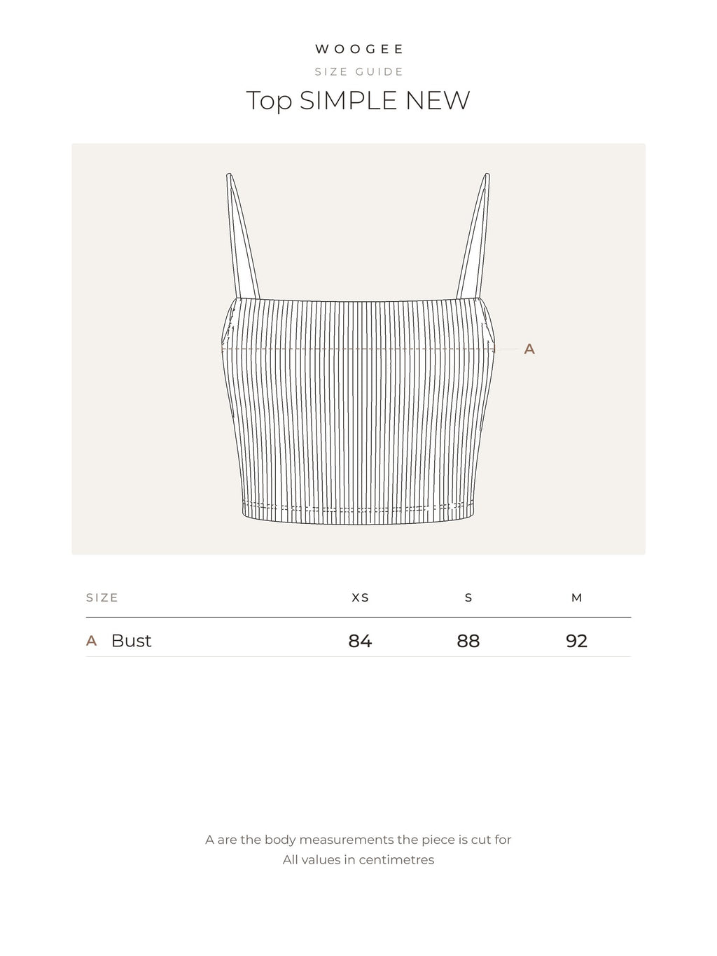 Size & fit — Grey Melange — Milk — Pink — Black — WOOGEE