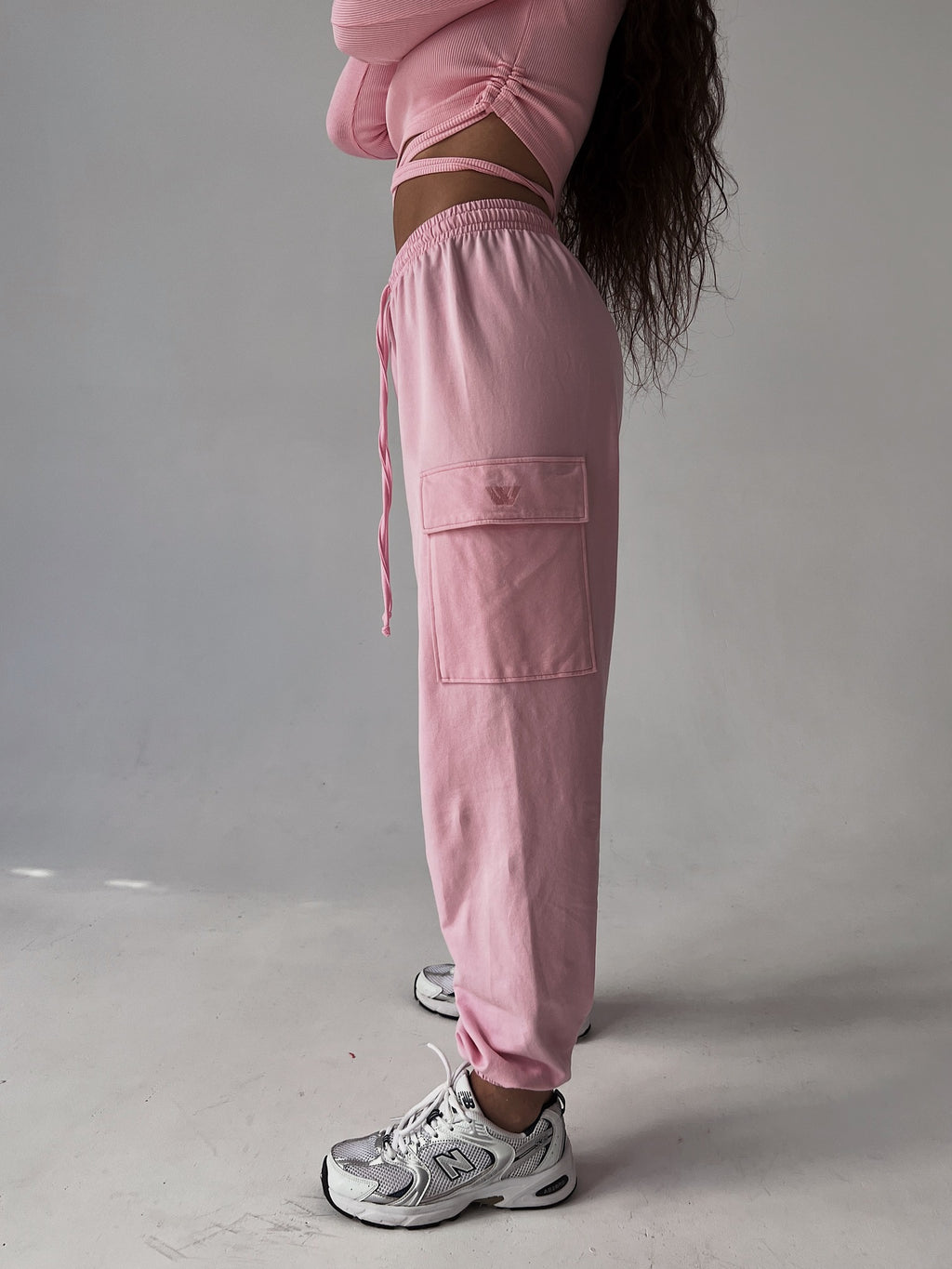 Pants Cargo AMBITION — Pink