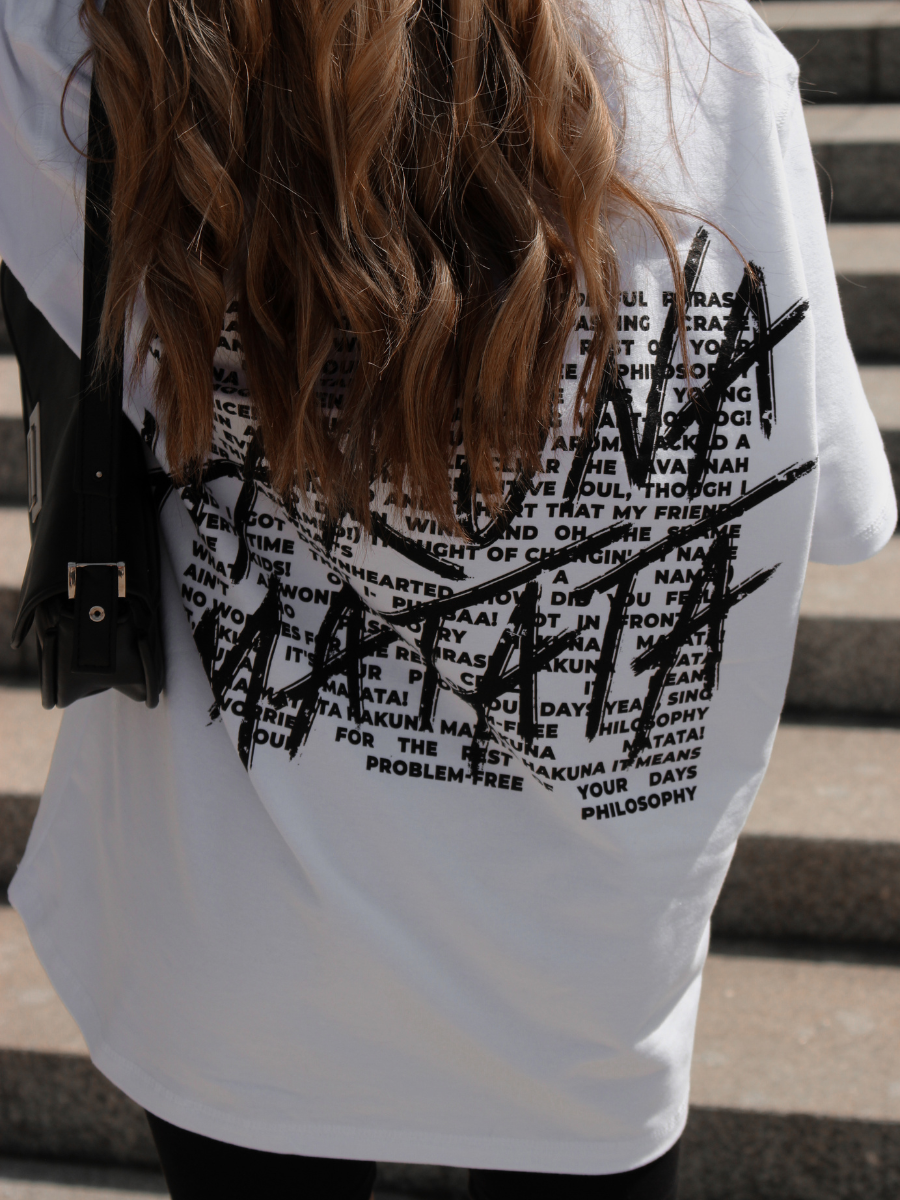 T-shirt GROOVE / White — WOOGEE