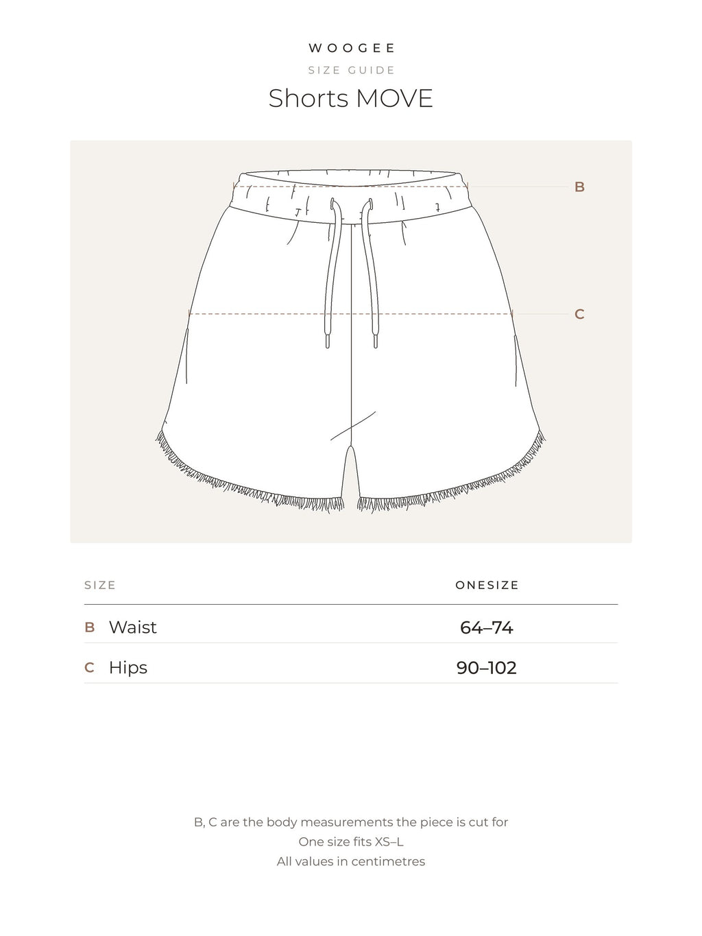 Size & fit — Grey Melange — Milky — Sky Blue — Pink — Black — WOOGEE