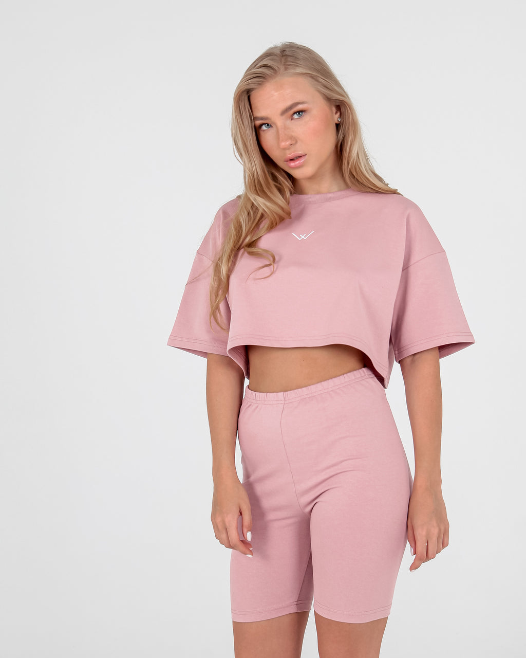 Bike Shorts TERRI — Ash Pink