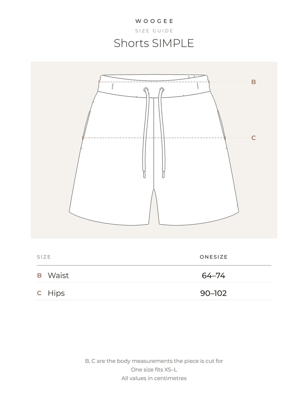 Size & fit — Green — Indigo — Grey Melange — Camel — Milky — Olive — WOOGEE