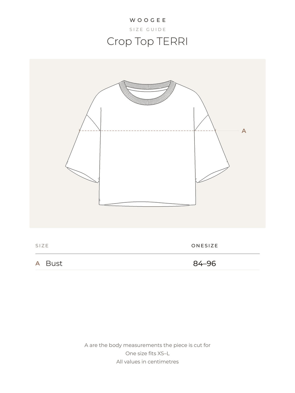 Size & fit — White — Graphite — Nude — Pink — Cement — Black — WOOGEE