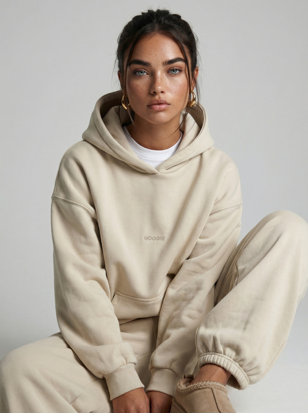 Hoodie CLOUD Winter — Cream