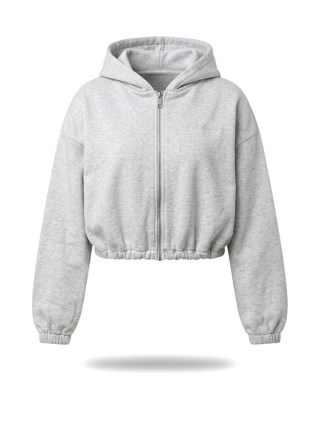 Hoodie BAGGY Winter — Grey Melange — WOOGEE