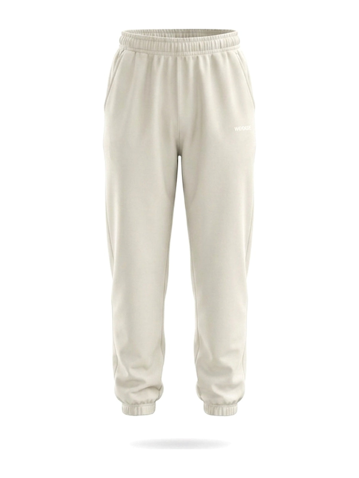Joggers SIMPLE — Milky — WOOGEE