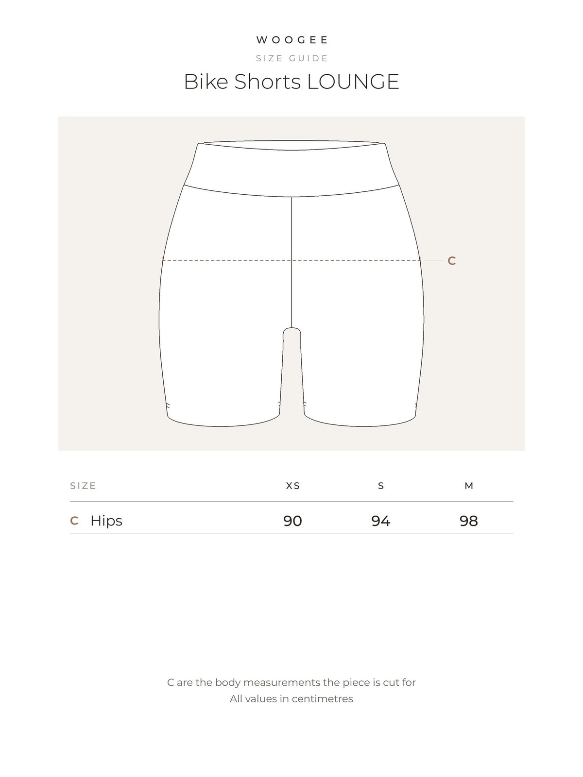 Size & fit — Black — Chocolate — WOOGEE