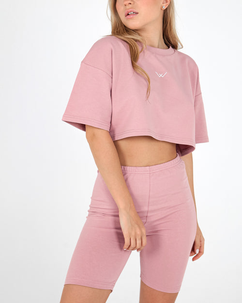 Crop Top TERRI — Pink