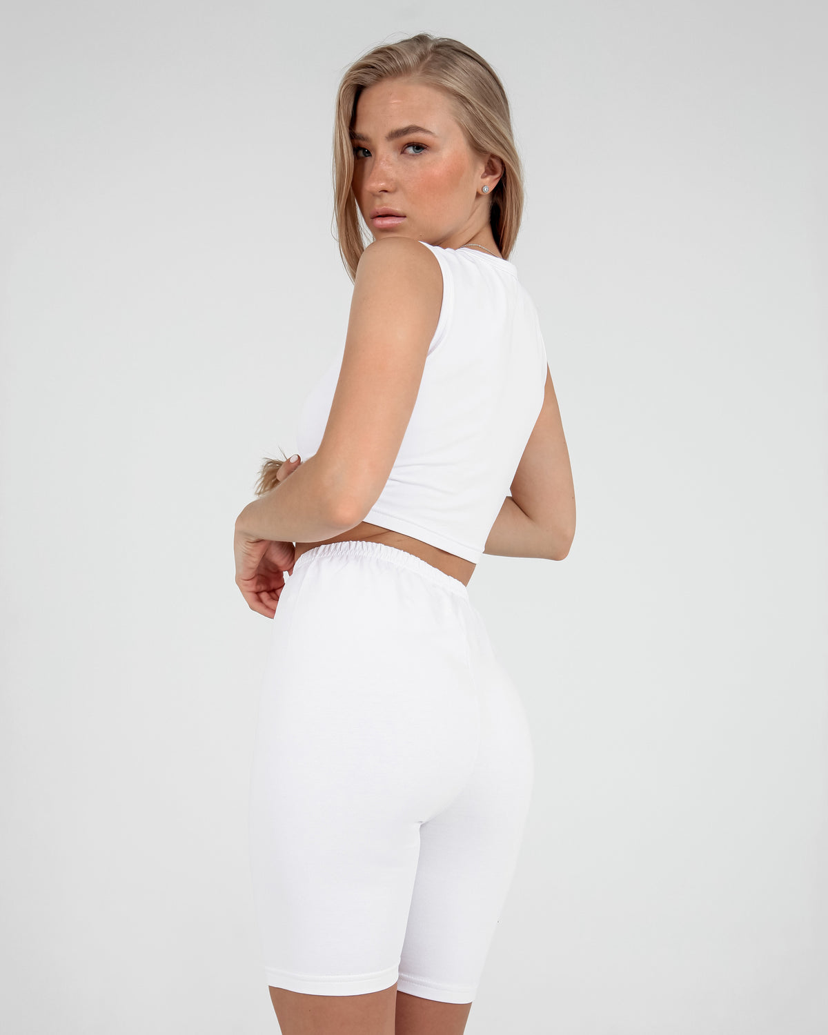 Bike Shorts TERRI — White