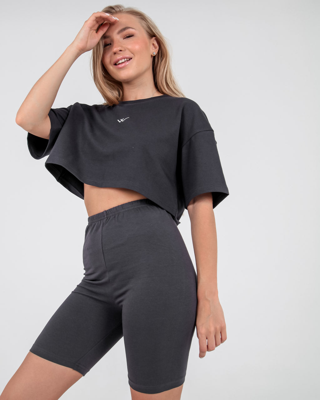 Bike Shorts TERRI — Graphite
