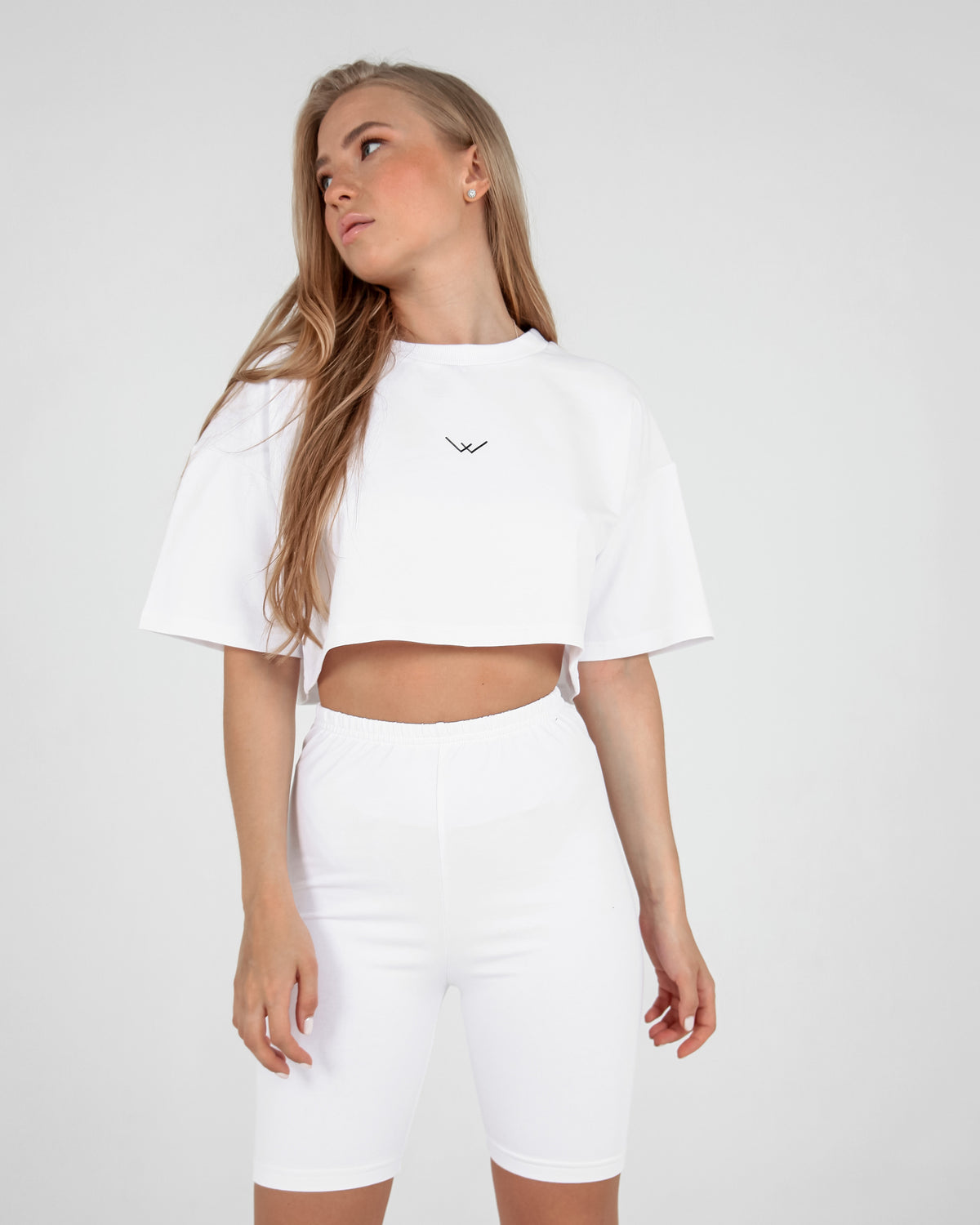 Bike Shorts TERRI — White