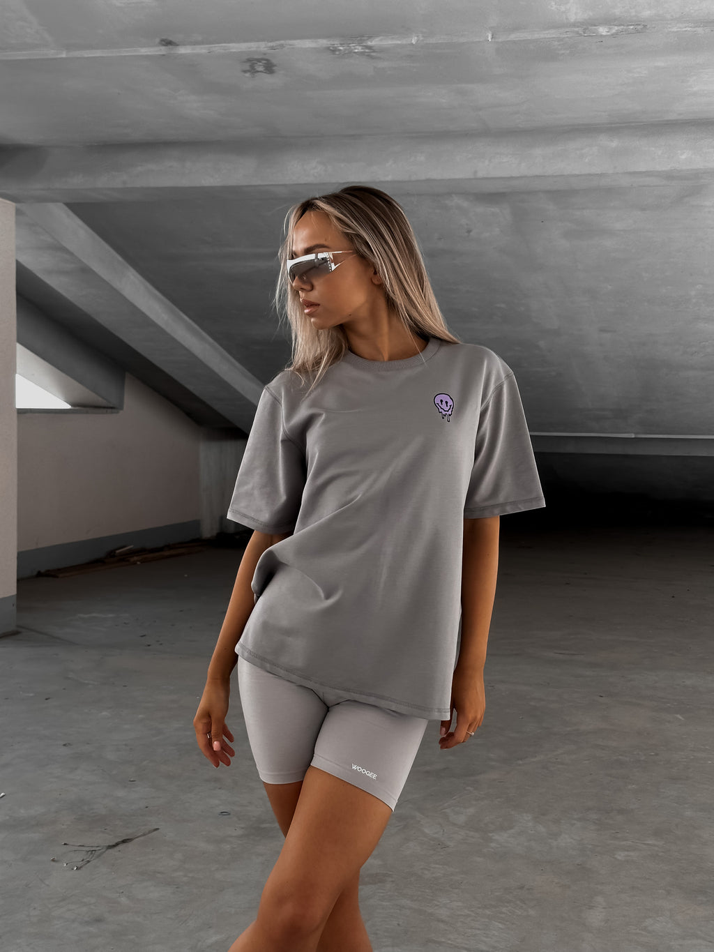 T-shirt GROOVE / Cement — WOOGEE