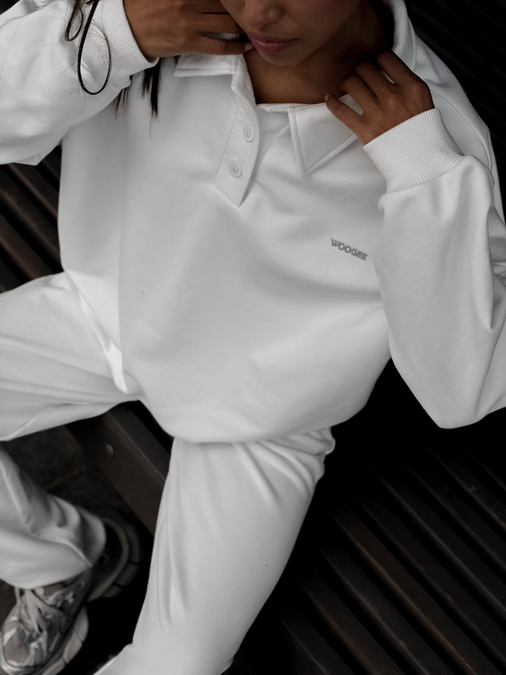 Sweatshirt MOVE — Milky