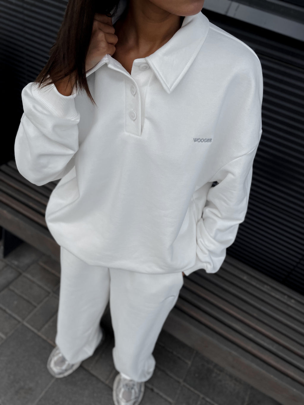 Sweatshirt MOVE — Milky
