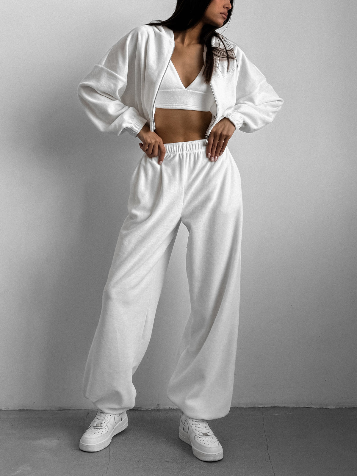 Palazzo Pants SOFTNESS — Milk