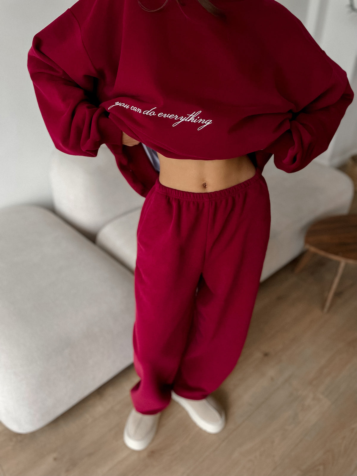 Pants YOU CAN — Burgundy