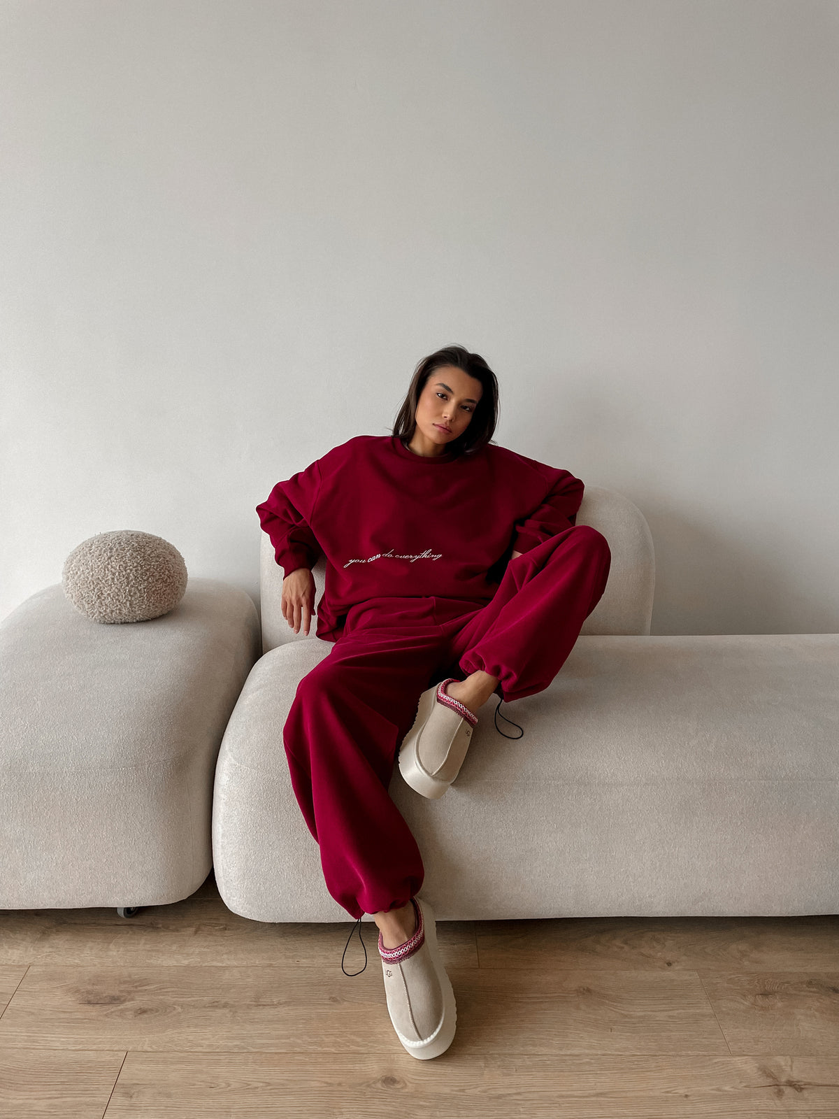 Pants YOU CAN — Burgundy
