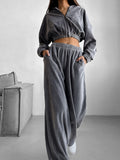 Palazzo Pants SOFTNESS — Ash