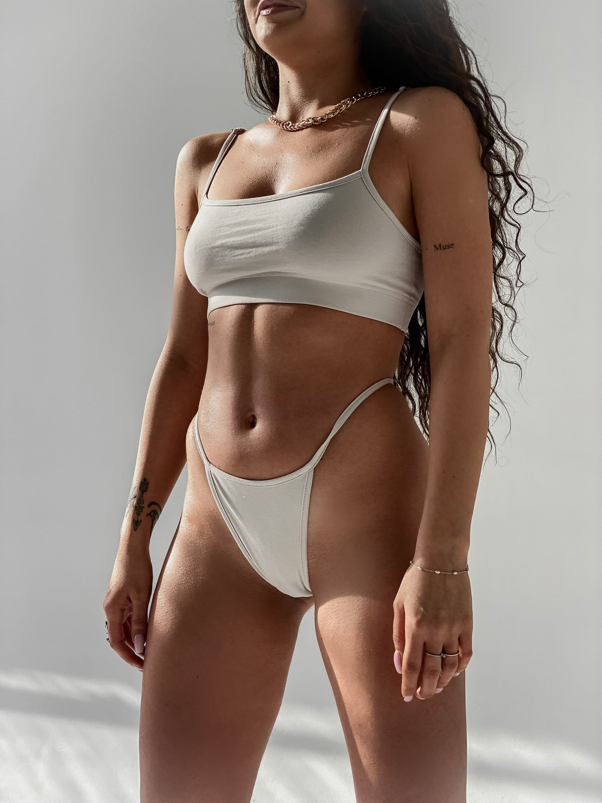 Panties Thong LOUNGE UNDERWEAR — Milk