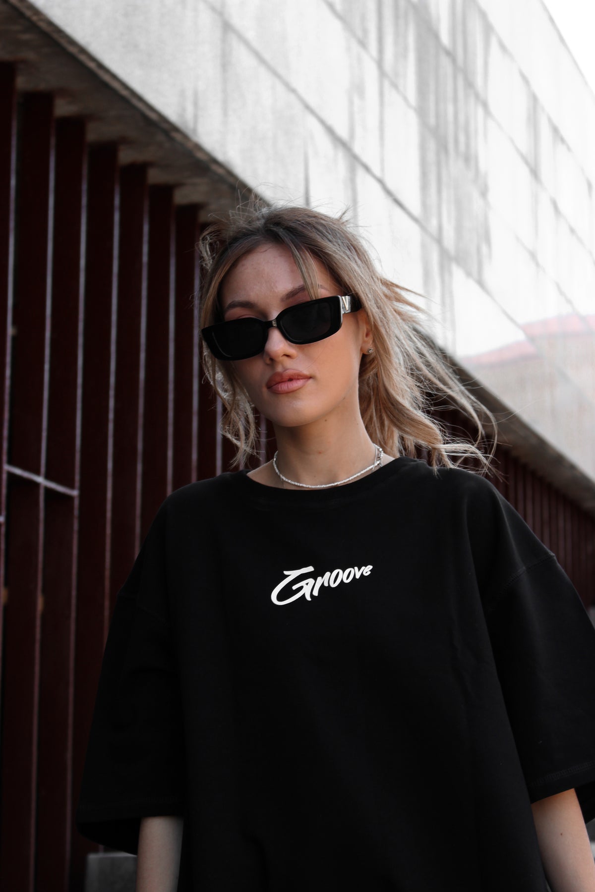 T-shirt GROOVE Black — WOOGEE