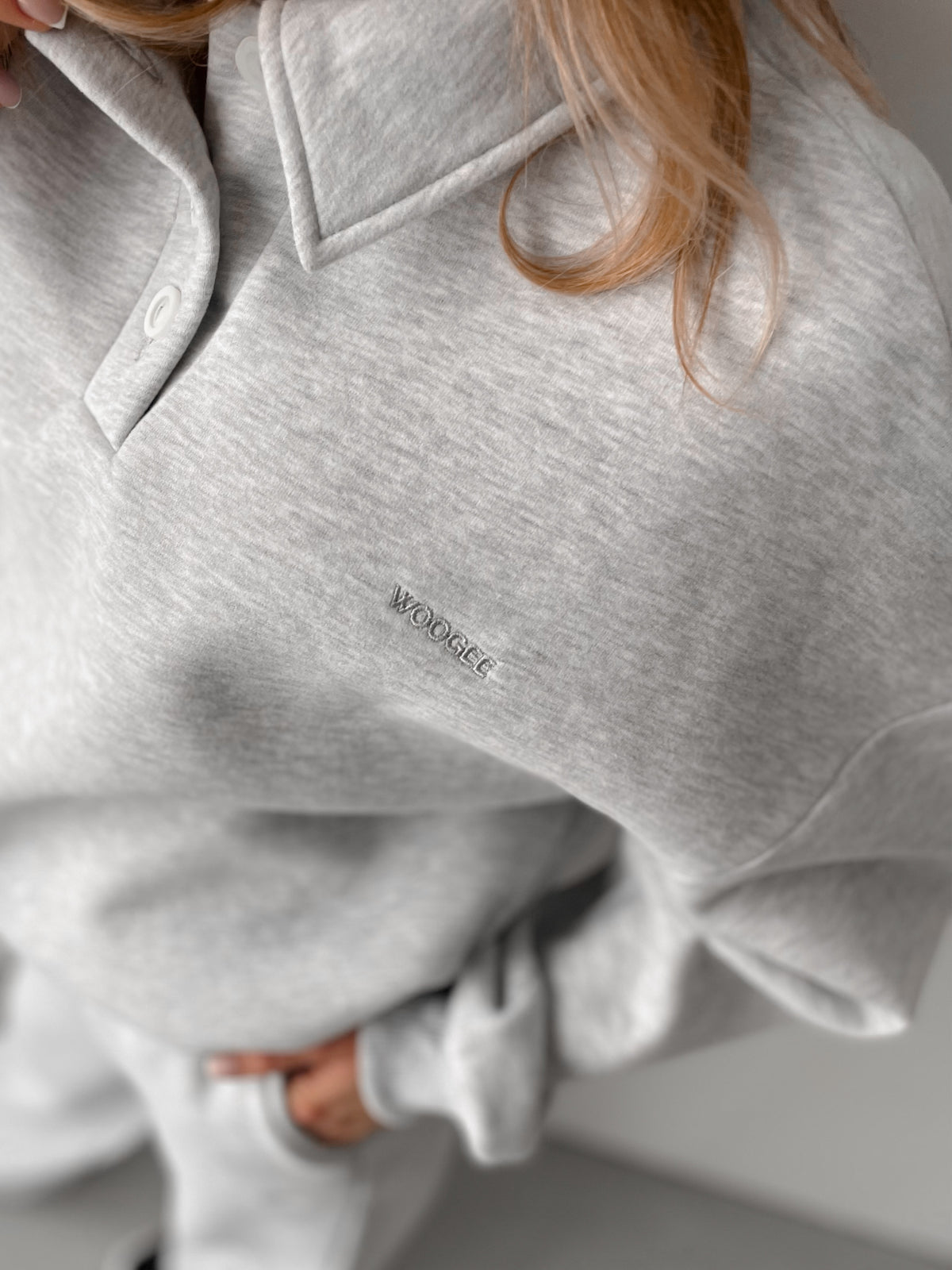Sweatshirt MOVE Winter — Grey Melange