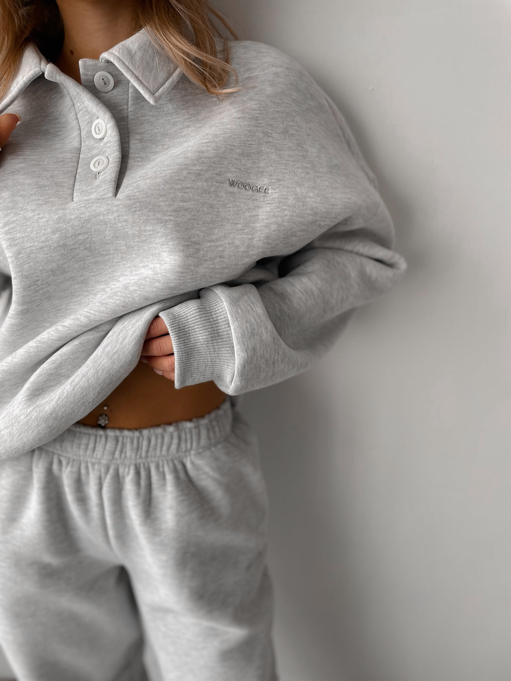 Sweatshirt MOVE Winter — Grey Melange