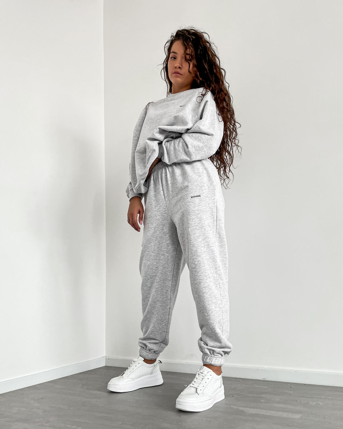 Joggers SIMPLE — Grey Melange
