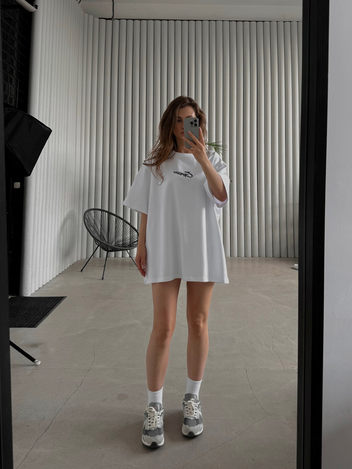 T-shirt GROOVE / White — WOOGEE