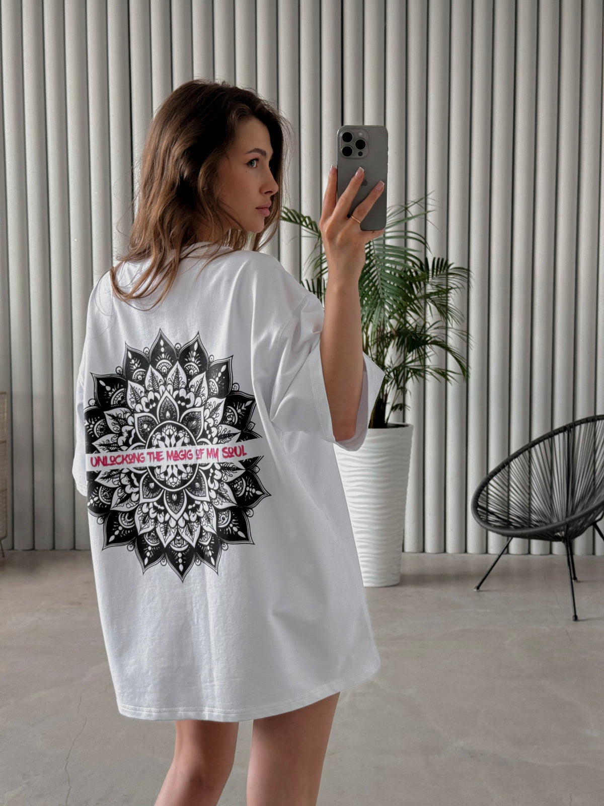 T-shirt GROOVE / White — WOOGEE
