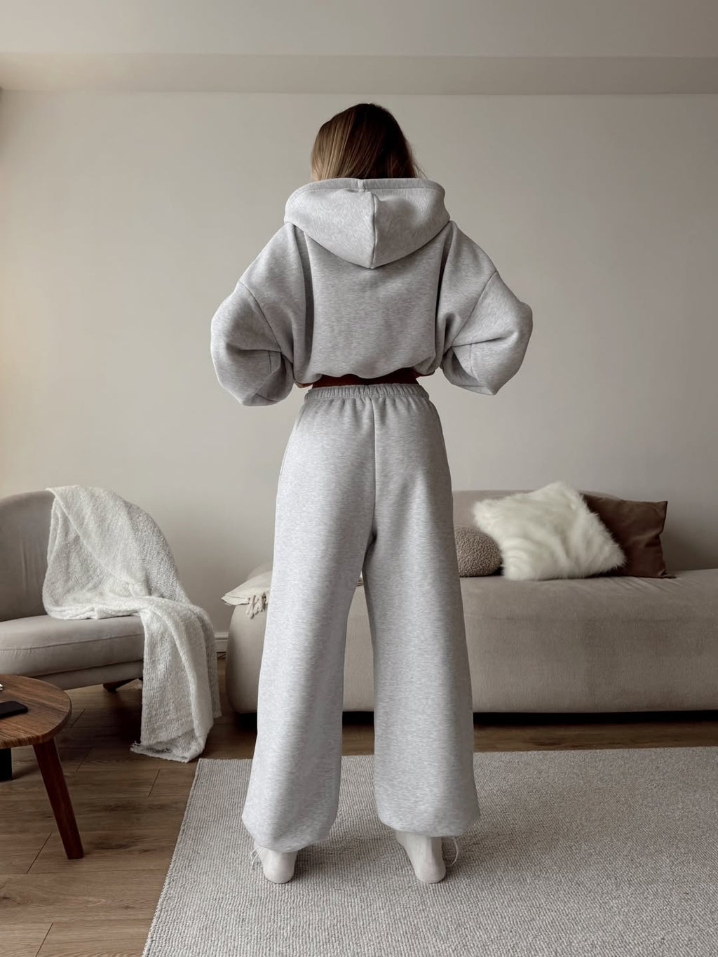 Pants BAGGY Winter — Grey Melange