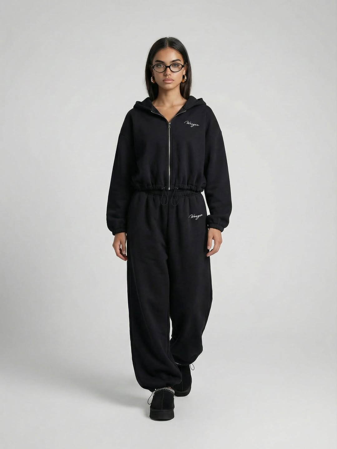 Hoodie BAGGY Winter — Black