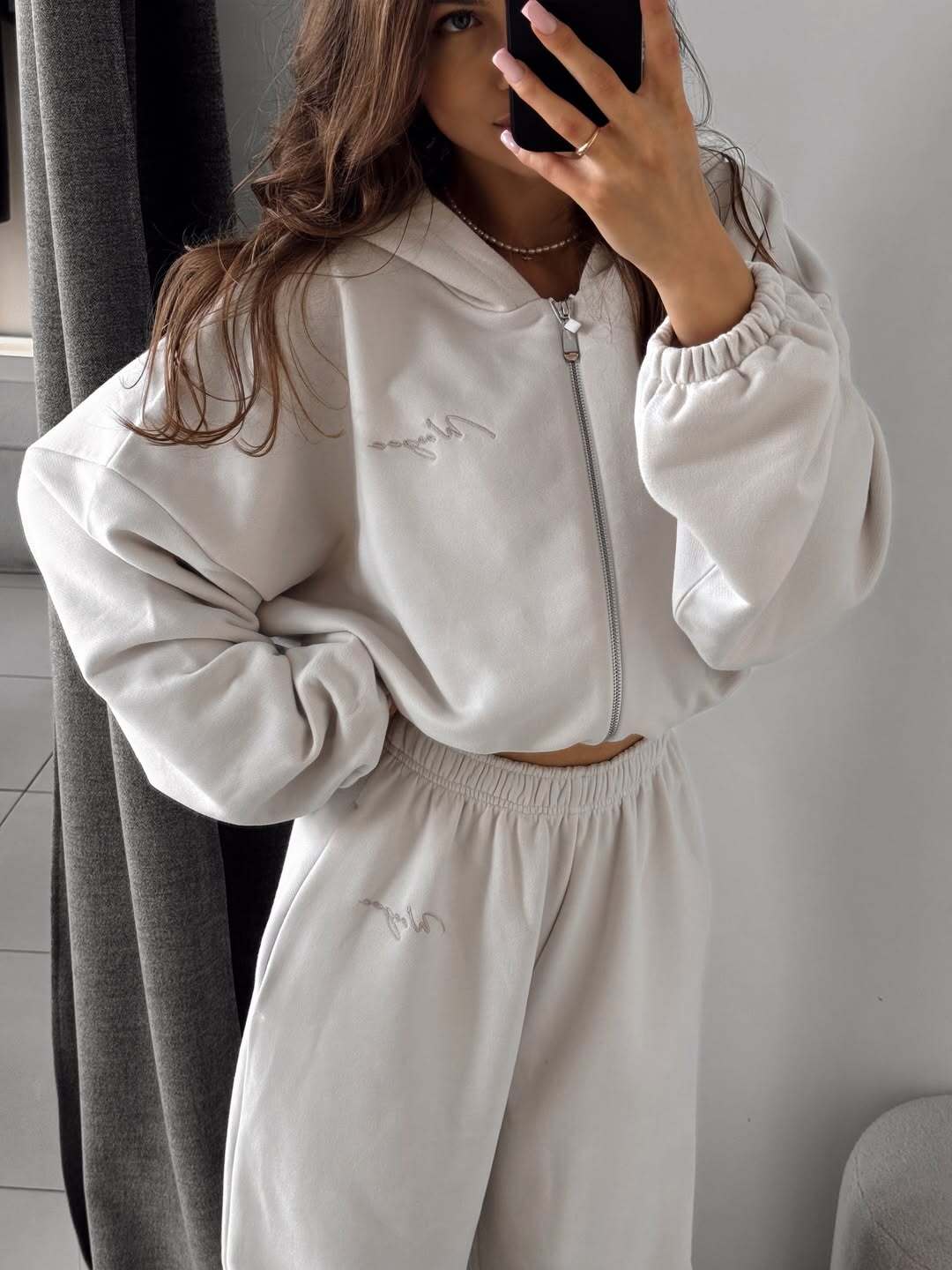 Pants BAGGY — Cream