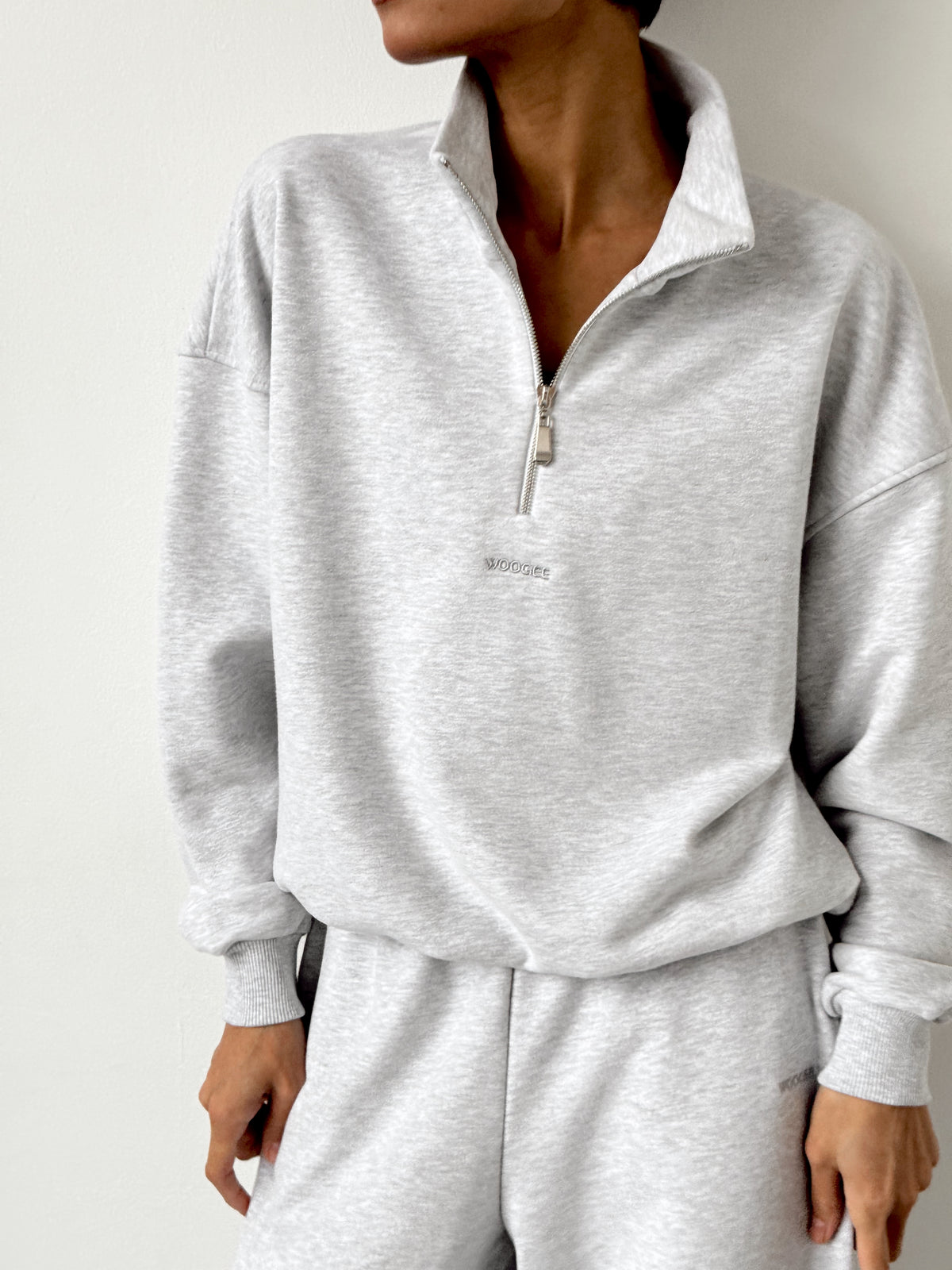 Sweatshirt CLOUD mid-season — Grey Melange