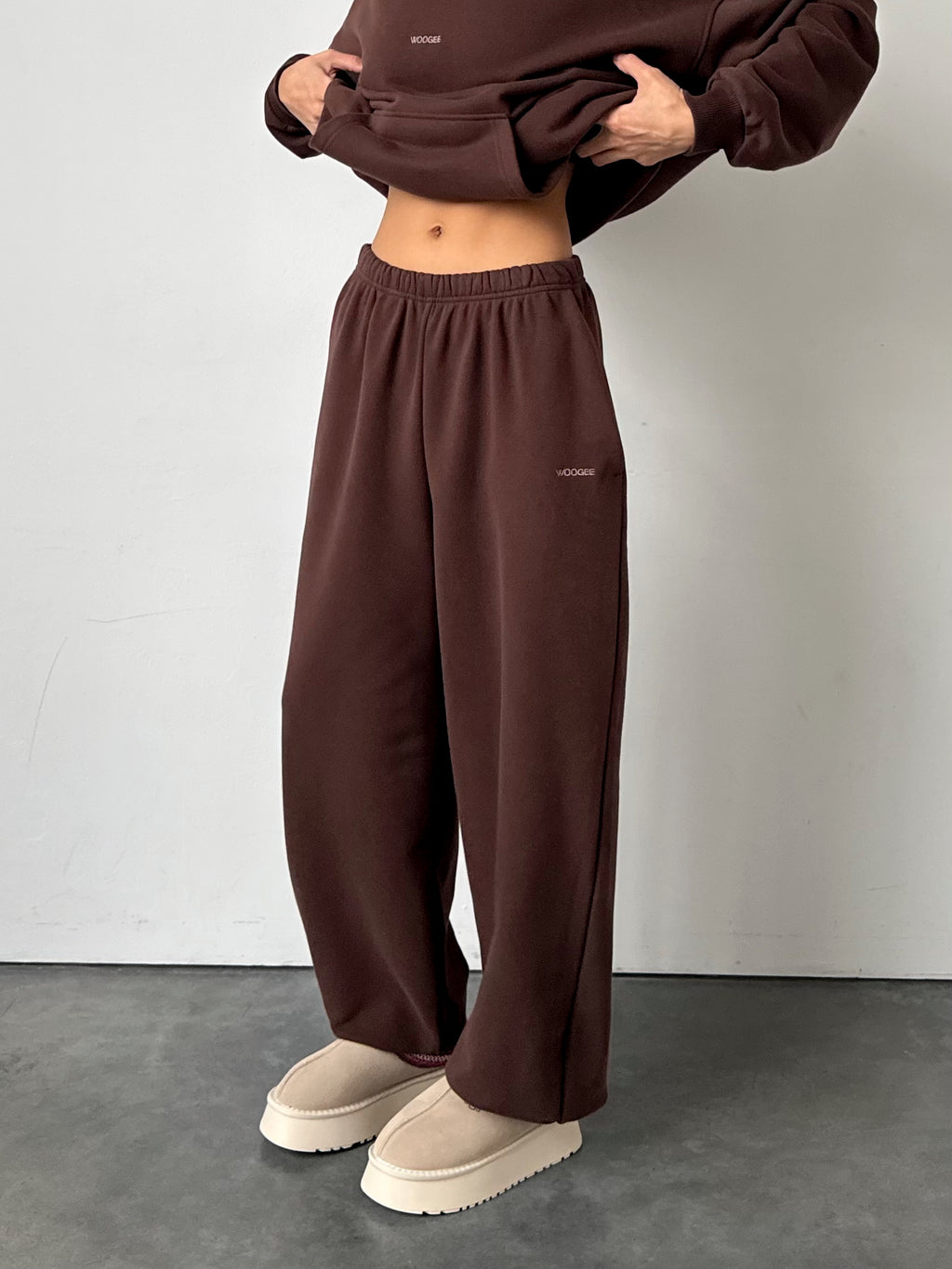 Pants CLOUD mid-season — Chocolate