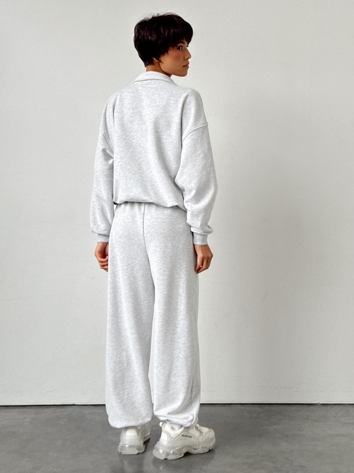 Sweatshirt CLOUD mid-season — Grey Melange