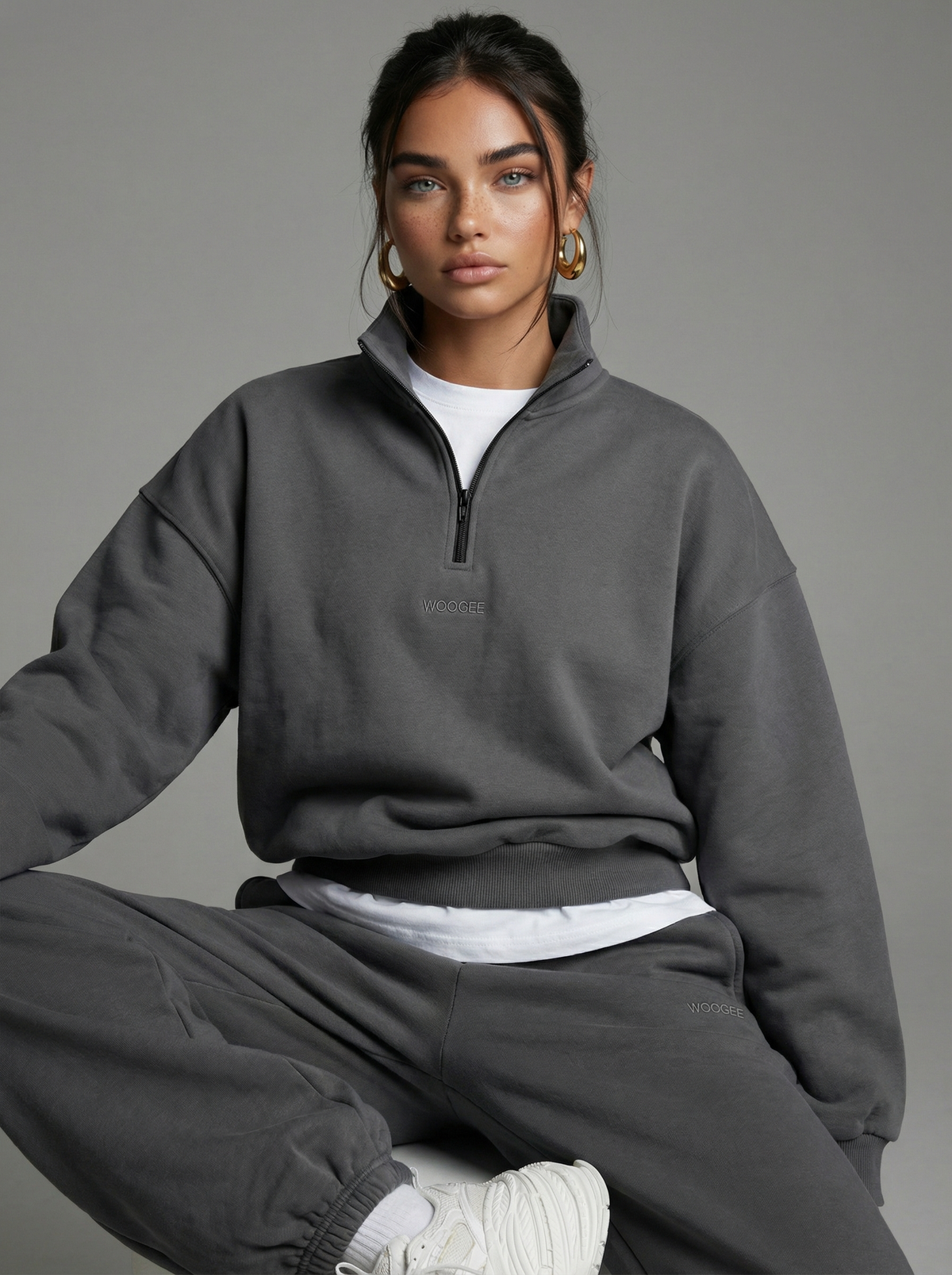 Sweatshirt CLOUD Winter — Graphite