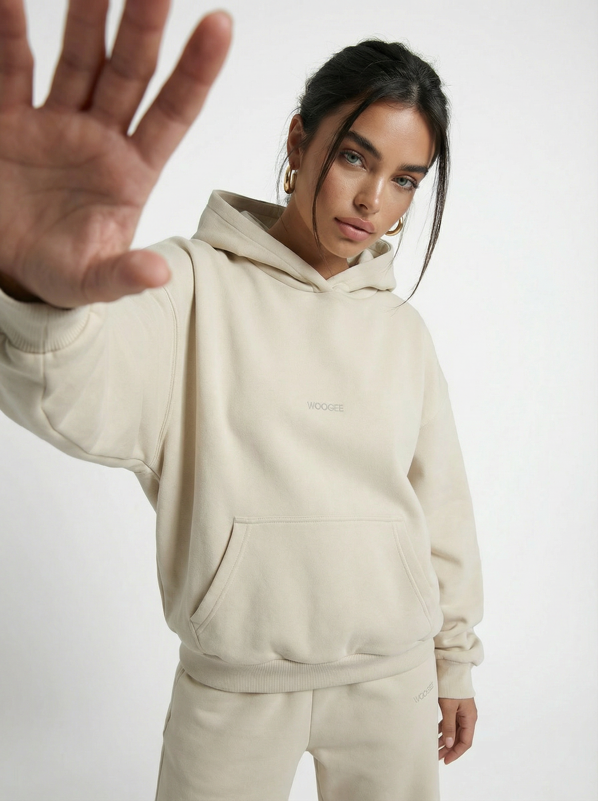 Hoodie CLOUD Winter — Cream