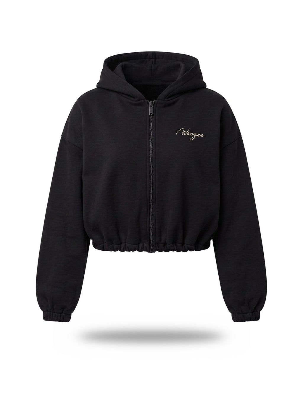 Hoodie BAGGY — Black — WOOGEE