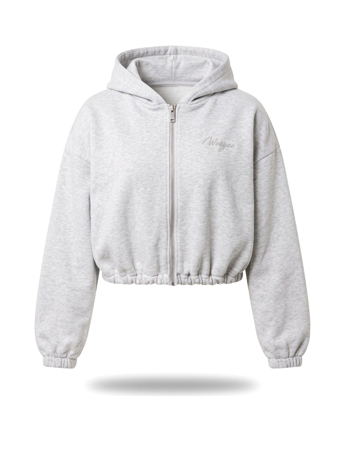 Hoodie BAGGY — Grey Melange