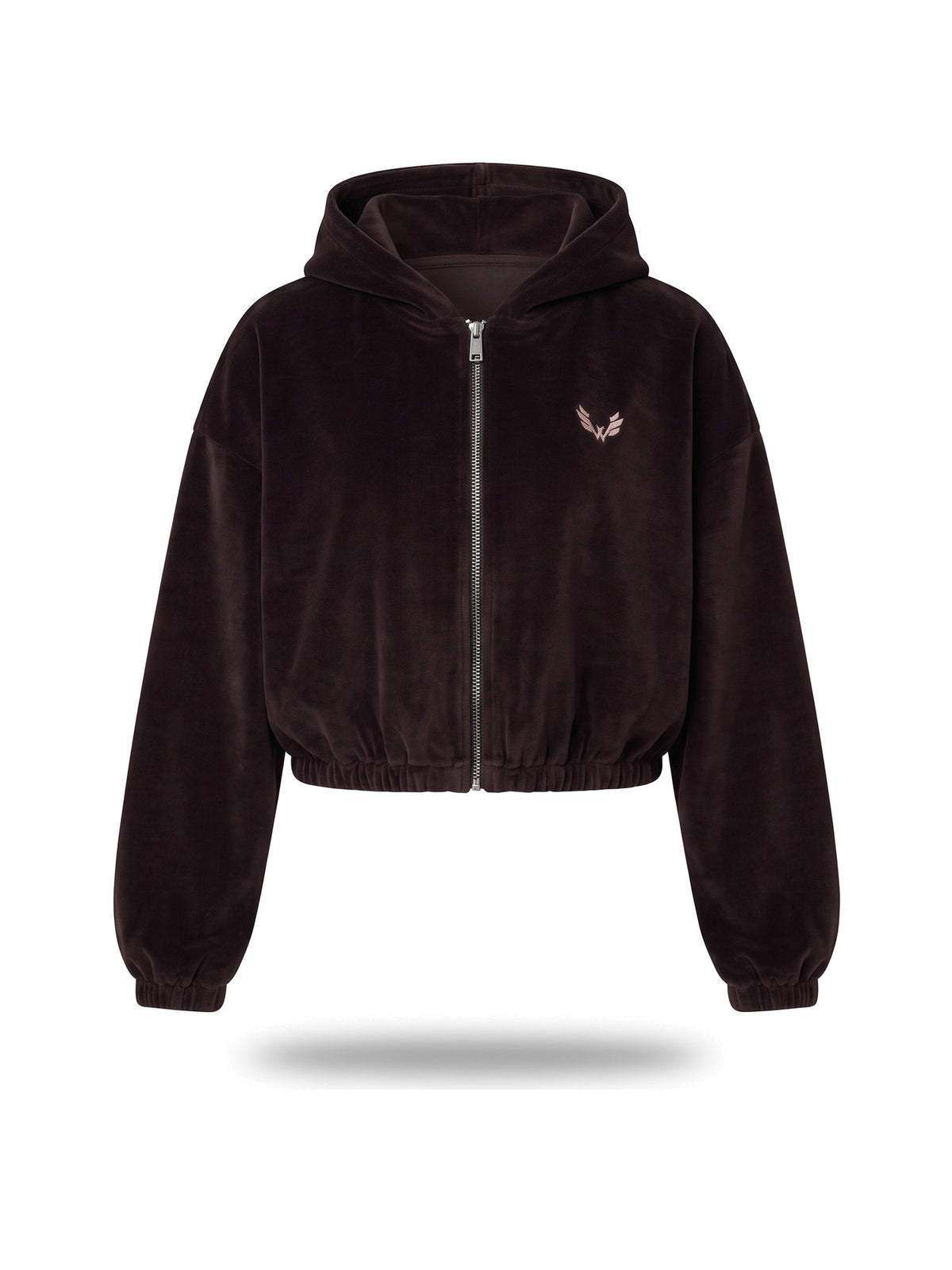 Hoodie BAGGY VELOURS — Chocolate