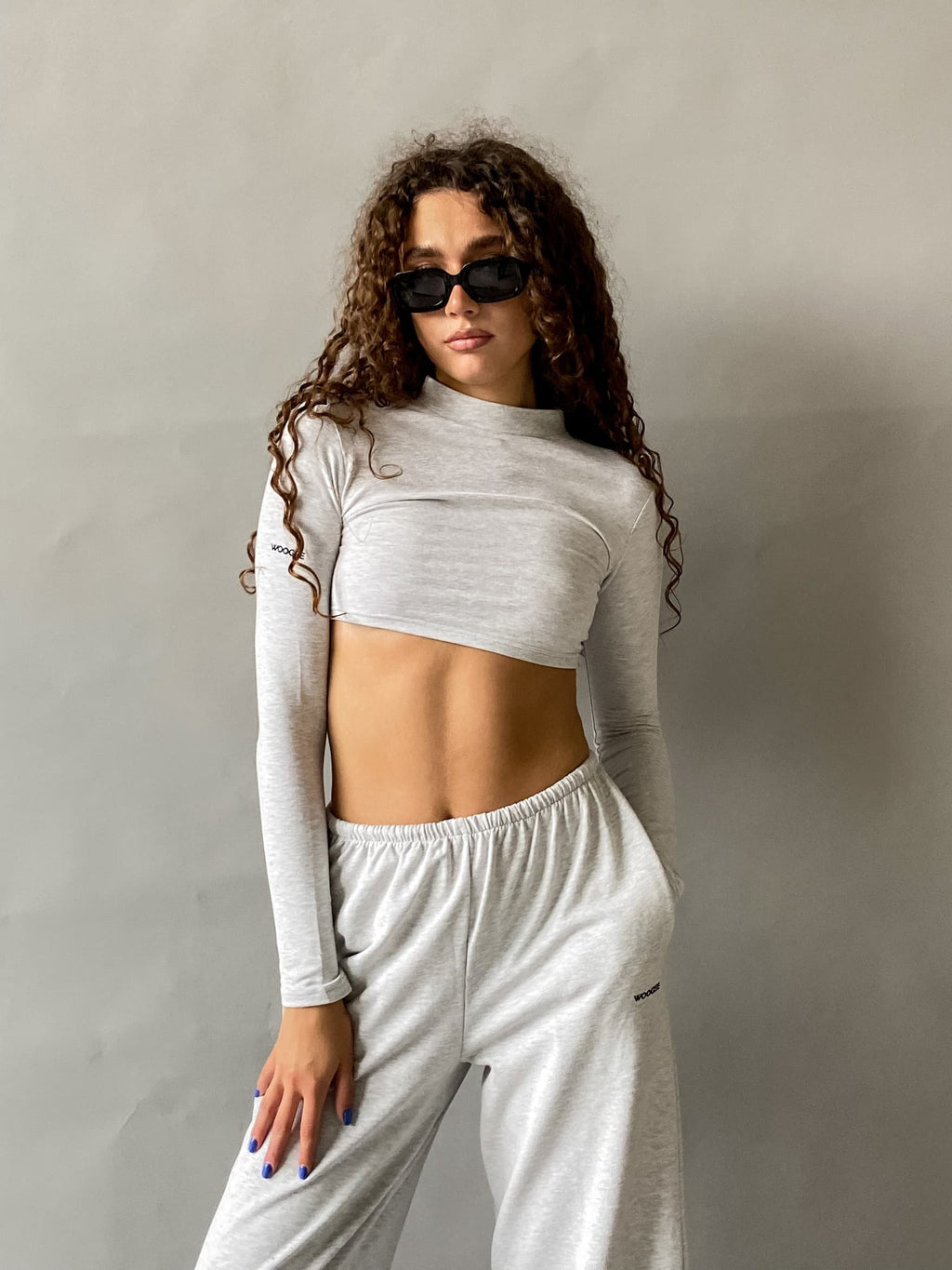 Longsleeve BASE — Grey Melange