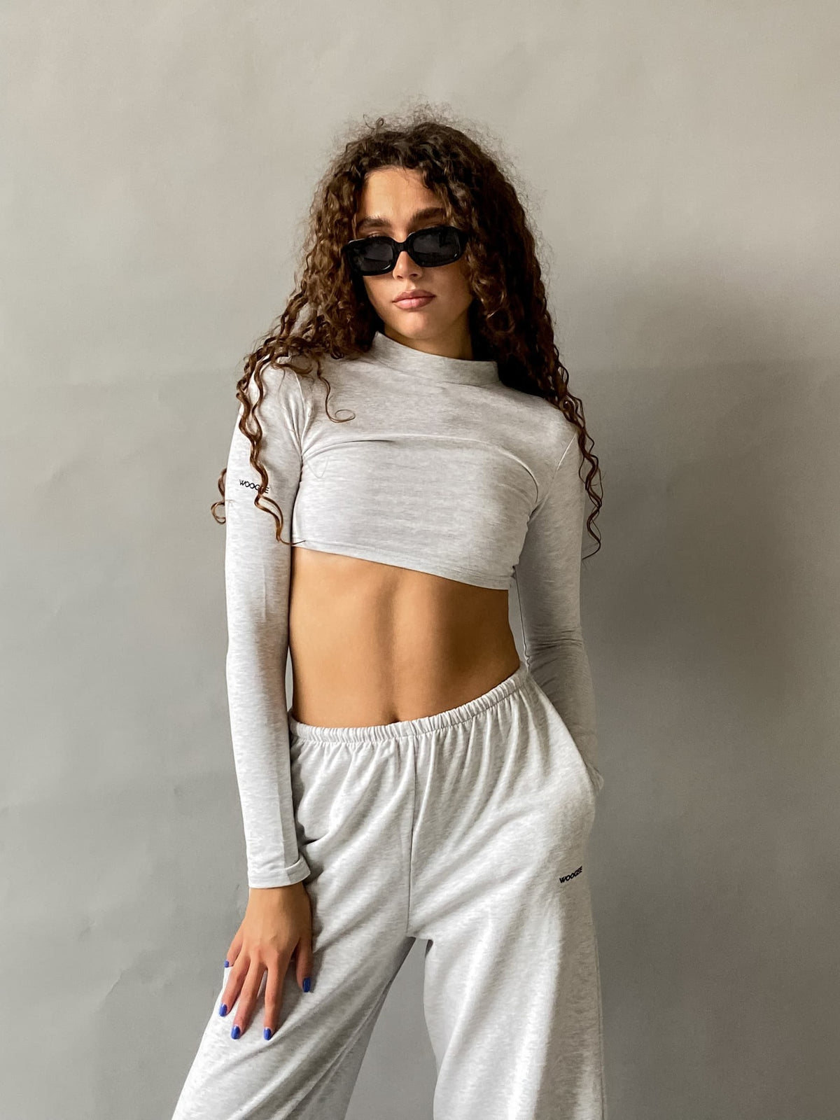 Longsleeve BASE — Grey Melange