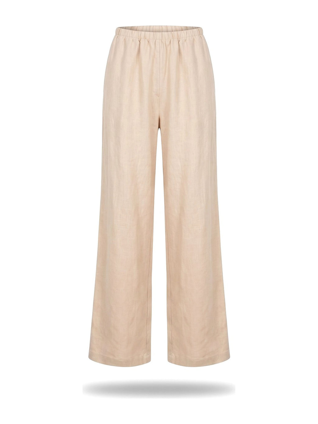 Pants LINEN — Beige — WOOGEE