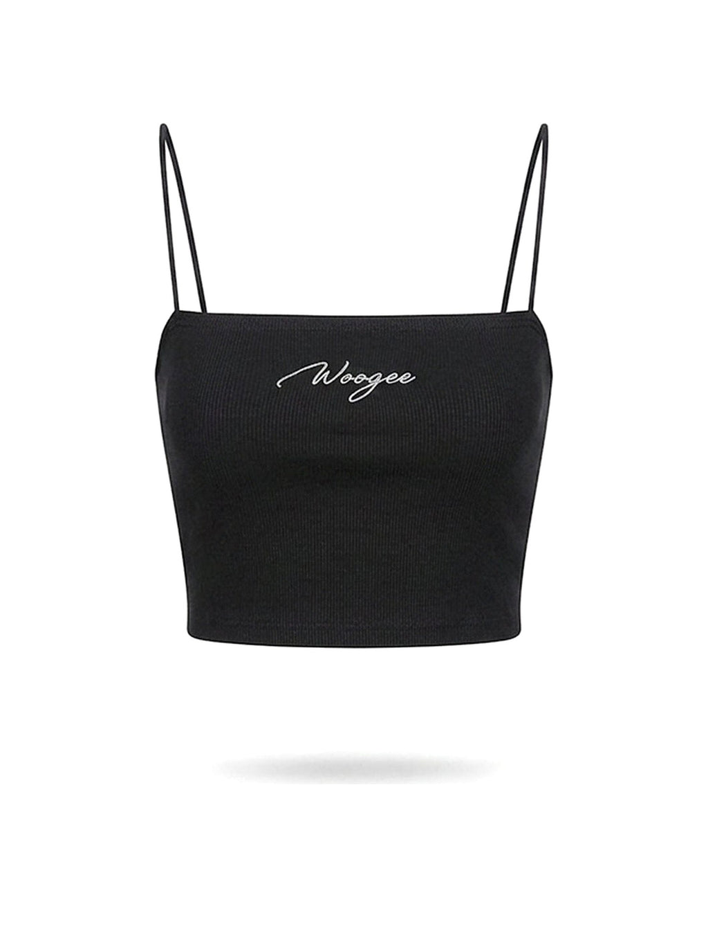 Top "SIMPLE NEW" — Black — WOOGEE