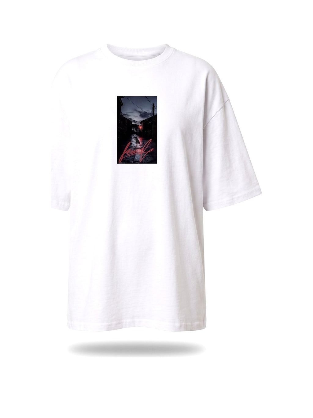 T-Shirt UNISEX — White — WOOGEE